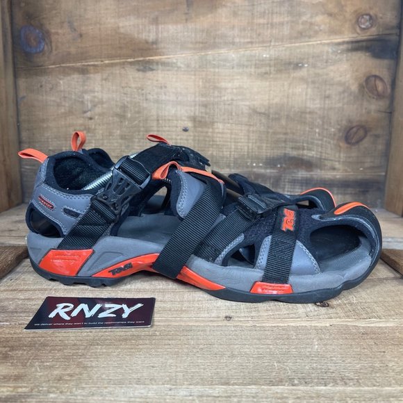 Teva Other - Teva Karnali Wraptor Black Orange Outdoor Sandals